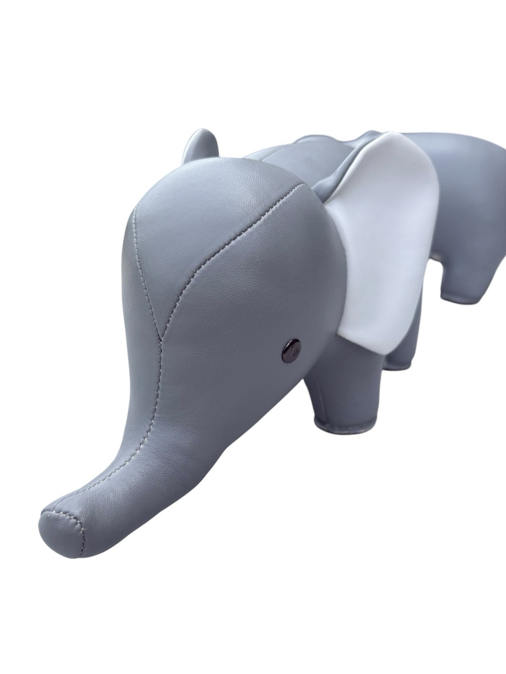ZUNY Classic Series Gray Elephant Bookends Paperweights Decor 2 Elephants - Picture 7 of 13